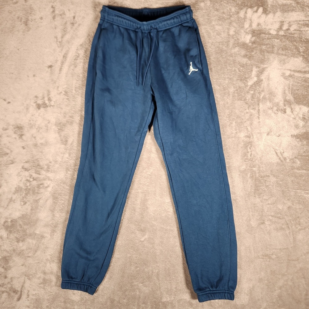 Jordan Brooklyn Fleece Pants Women's XS Blue Excellent FN4494-427 Joggers